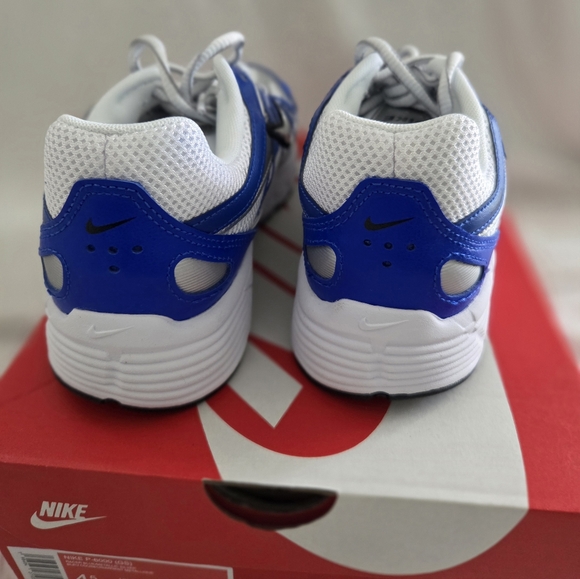 Nike P-6000 Running Shoes Sneaker Metallic Blue/Silver Kid Youth Size 4.5M NIB - Picture 5 of 9